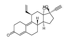 17α-ethynyl-17β-hydroxy-13α-methyl-11β-vinyl-gona-4,9-dien-3-one_99630-37-2