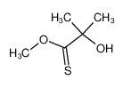 2-Hydroxy-2-methyl-thiopropionic acid O-methyl ester_99668-31-2