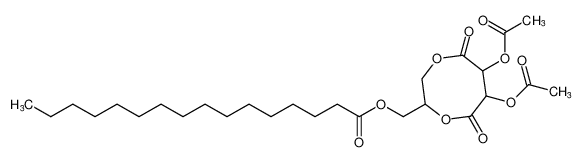 1-(((1-Oxohexadecyl)oxy)methyl)ethylene 2,3-bis(acetoxy)succinate_99670-20-9