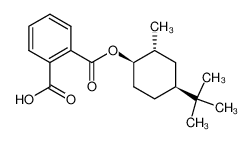 (+-)-trans-2-Methyl-cis-4-t-butyl-cyclohexanol-phthalat_99690-57-0