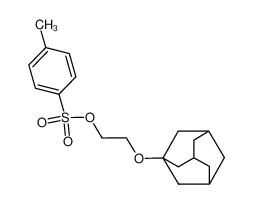 Toluene-4-sulfonic acid 2-(adamantan-1-yloxy)-ethyl ester_99690-59-2