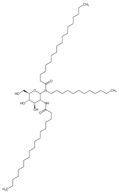 N-Dodecyl-N-(2-stearylamido-2-deoxy-D-glucopyranosyl)stearamide_99695-57-5