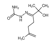 2-Hydroxy-2,6-dimethyl-hept-6-en-3-on-semicarbazon_997-53-5