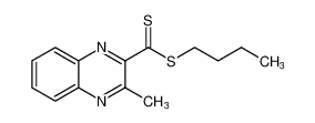 2-Quinoxalinecarbodithioic acid, 3-methyl-, butyl ester_99718-35-1