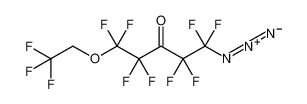 1-azido-1,1,2,2,4,4,5,5-octafluoro-5-(2,2,2-trifluoroethoxy)pentan-3-one_99728-35-5