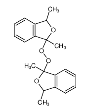 bis-(1,3-dimethyl-1,3-dihydro-isobenzofuran-1-yl)-peroxide_99730-41-3