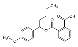 Phthalsaeure-mono-(1-(4-methoxy-phenyl)-pentyl)-ester_99730-46-8