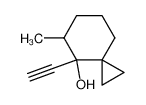 4-Ethynyl-5-methyl-spiro[2.5]octan-4-ol_99740-68-8