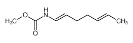 (1E,5E)-1-(N-(methoxycarbonyl)amino)-1,5-heptadiene_99747-22-5