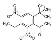 Ethanone, 1-[6-(1,1-dimethylethyl)-3-ethyl-2,4-dinitrophenyl]-_99758-92-6