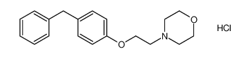 Morpholine, 4-[2-[4-(phenylmethyl)phenoxy]ethyl]-, hydrochloride_99762-51-3