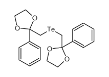 bis((2-phenyl-1,3-dioxolan-2-yl)methyl)tellane_99766-37-7