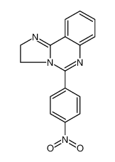 Imidazo[1,2-c]quinazoline, 2,3-dihydro-5-(4-nitrophenyl)-_99779-07-4
