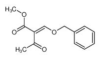 (E,Z)-2-Acetyl-3-benzyloxyacrylsaeure-methylester_99788-89-3