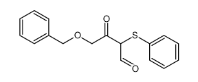 4-Benzyloxy-3-oxo-2-(phenylthio)butanal_99789-37-4