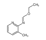 (E)-ethyl-N-(2-(3-methylpyridyl))iminomethyl ether_99790-38-2