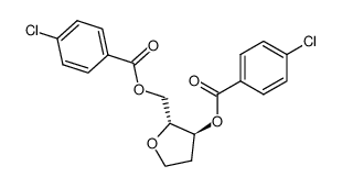 Di-O-p-chlorbenzoyl-1,4-anhydro-2-desoxy-D-erythro-pentit_99800-47-2