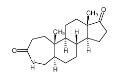 4-aza-A-homo-5α-androstan-3,17-dione_99800-97-2
