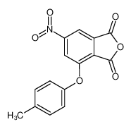5-nitro-3-(p-tolyloxy)phthalic anhydride_99803-23-3