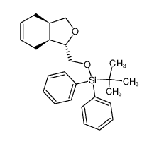 (1R,6S,7S)-7-diphenyl-t-butylsiloxymethyl-8-oxabicyclo-(4.3.0)non-3-ene_99808-03-4