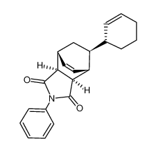 (1R,2R,6S,7R,10S)-10-(S)-Cyclohex-2-enyl-4-phenyl-4-aza-tricyclo[5.2.2.02,6]undec-8-ene-3,5-dione_99808-68-1
