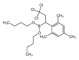 1-Mesityl-3,3,3-trichlorpropan-1-boronsaeure-dibutylester_99813-26-0
