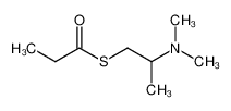 thiopropionic acid S-(2-dimethylamino-propyl ester)_99839-76-6