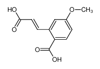2-carboxy-5-methoxy-cinnamic acid_99846-39-6