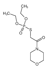 Thiophosphorsaeure-O.O'-diethylester-S-morpholinocarbonylmethylester_99849-44-2