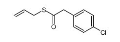 3-p-Chlorphenylacetyl-thiopropen_99853-92-6