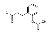 β-(o-Acetoxy-phenyl)-propionyl-chlorid_99854-11-2