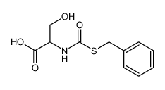 N-benzylsulfanylcarbonyl-DL-serine_99856-41-4