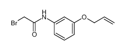 bromo-acetic acid-(3-allyloxy-anilide)_99859-22-0