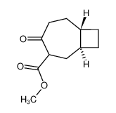 (+-)-4-oxo-(1r,7t)-bicyclo[5.2.0]nonane-3-carboxylic acid methyl ester_99861-28-6