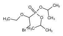 (1-ethoxy-2-bromo-ethyl)-phosphonic acid diisopropyl ester_99864-47-8