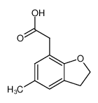 (5-methyl-2,3-dihydro-benzofuran-7-yl)-acetic acid_99865-32-4