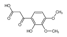 3-(2-hydroxy-3,4-dimethoxy-phenyl)-3-oxo-propionic acid_99866-08-7