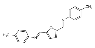 2,5-bis-(p-tolylimino-methyl)-furan_99870-69-6