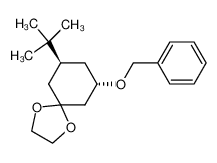 3(a)-Benzyloxy-5(e)-(tert-butyl)-cyclohexanon-ethylenacetal_99875-51-1