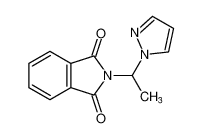 1H-Isoindole-1,3(2H)-dione, 2-[1-(1H-pyrazol-1-yl)ethyl]-_99878-31-6