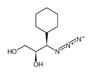 1,2-Propanediol, 3-azido-3-cyclohexyl-, (R*,R*)-_99884-07-8