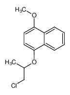 1-(1-Chlor-2-propoxy)-4-methoxynaphthalin_99894-04-9