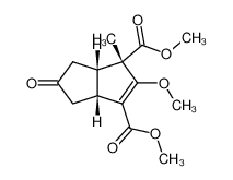 Dimethyl (1α,2β,5α)-3-methoxy-2-methyl-7-oxobicyclo(3.3.0)oct-3-ene-2,4-dicarboxylate_99902-53-1