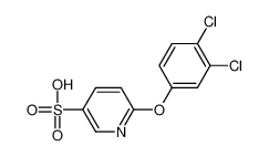 6-(3,4-dichlorophenoxy)pyridine-3-sulfonic acid_99902-98-4