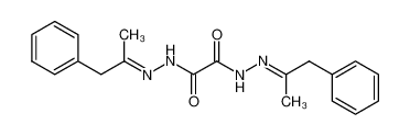 Oxalsaeure-bis-(N'-(1-benzyl-ethyliden)-hydrazid)_99904-64-0