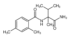 Benzamide, N-[1-(aminocarbonyl)-1,2-dimethylpropyl]-2,4-dimethyl-_99913-20-9