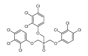 Phosphine oxide, tris[(2,3,4-trichlorophenoxy)methyl]-_99929-40-5