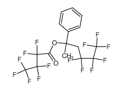 2-phenyl-2-heptafluorobutyryloxy-1-heptafluoropropyl propane CAS:99930-46-8