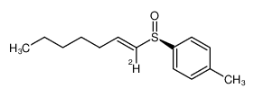 1-(E)-1-D-heptenyl p-tolyl sulfoxide_99930-88-8