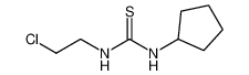 Thiourea, N-(2-chloroethyl)-N'-cyclopentyl-_99932-15-7